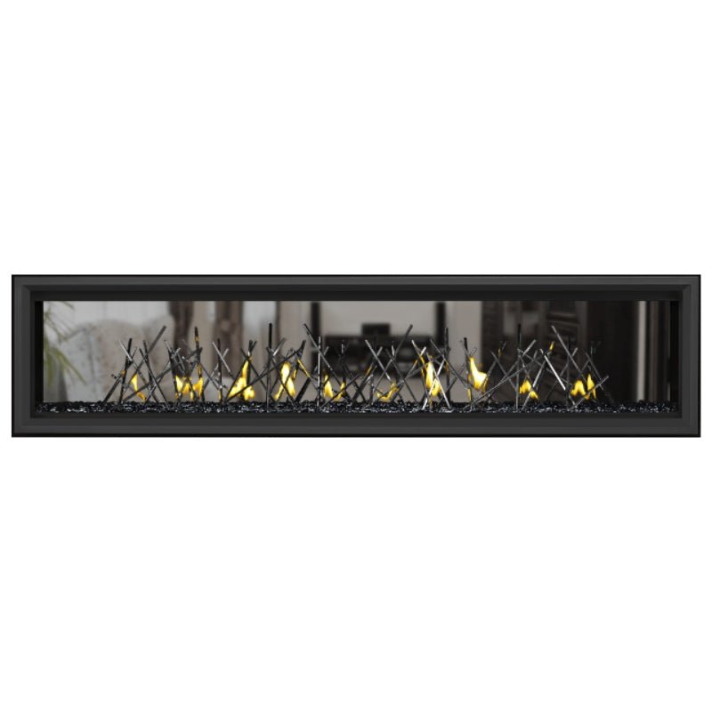 Napoleon Vector 74" See Thru Linear Direct Vent Gas Fireplace | LV74N2 - by Napoleon | Buy at Agent BBQ
