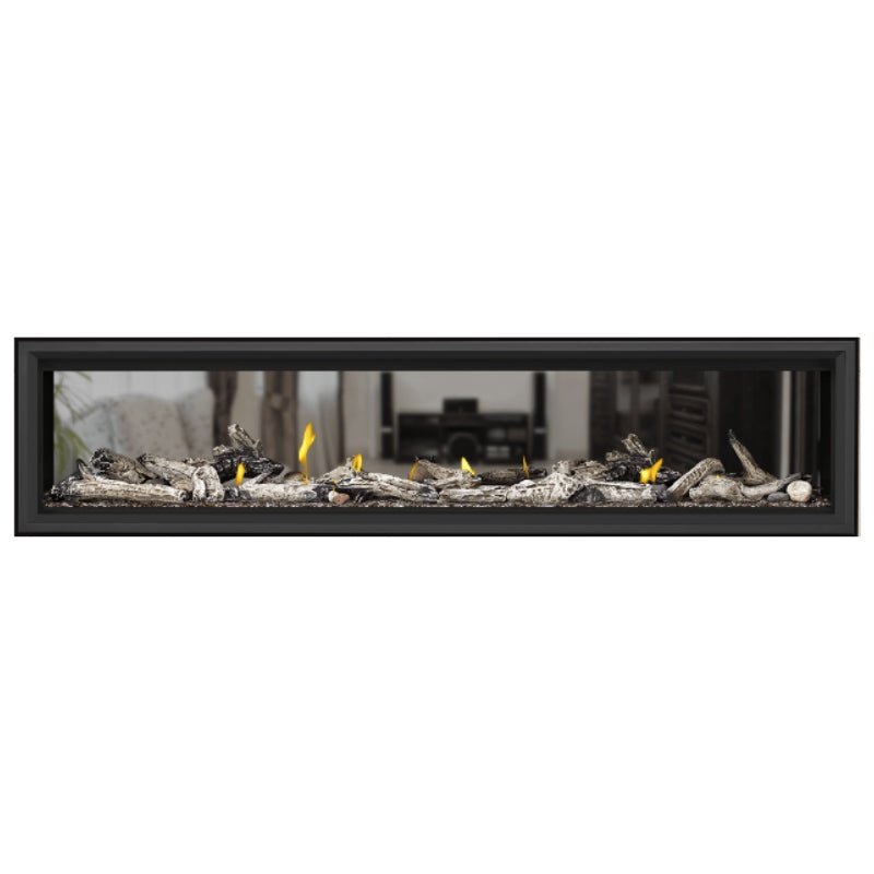 Napoleon Vector 74" See Thru Linear Direct Vent Gas Fireplace | LV74N2 - by Napoleon | Buy at Agent BBQ