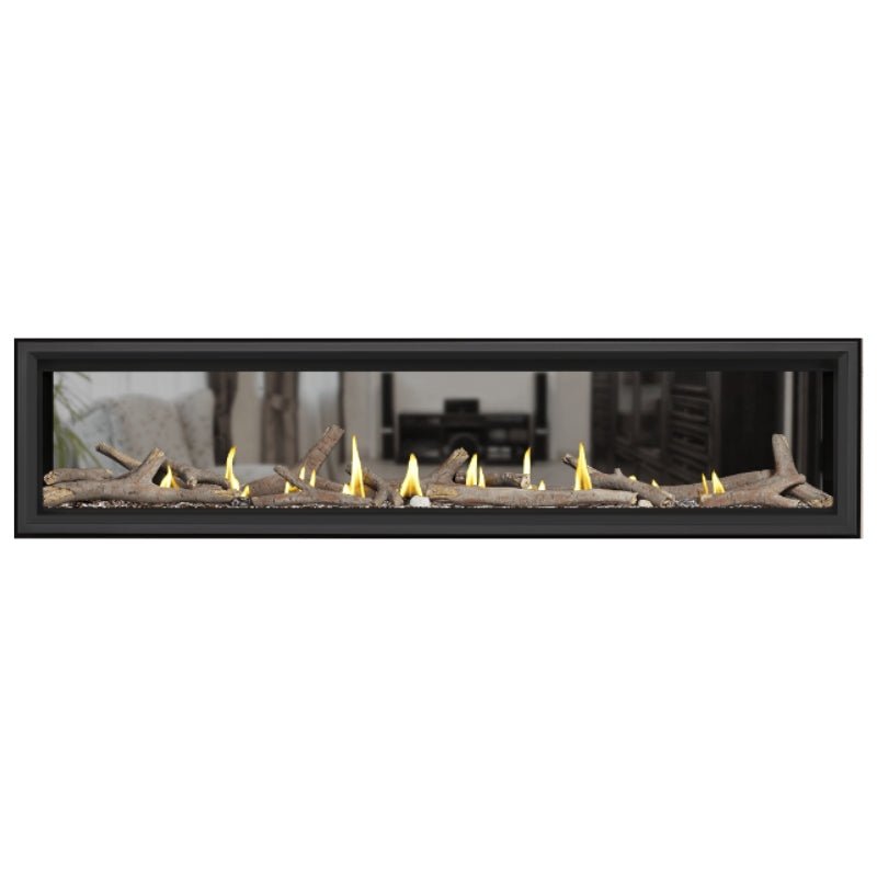 Napoleon Vector 74" See Thru Linear Direct Vent Gas Fireplace | LV74N2 - by Napoleon | Buy at Agent BBQ