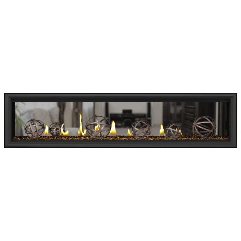 Napoleon Vector 74" See Thru Linear Direct Vent Gas Fireplace | LV74N2 - by Napoleon | Buy at Agent BBQ