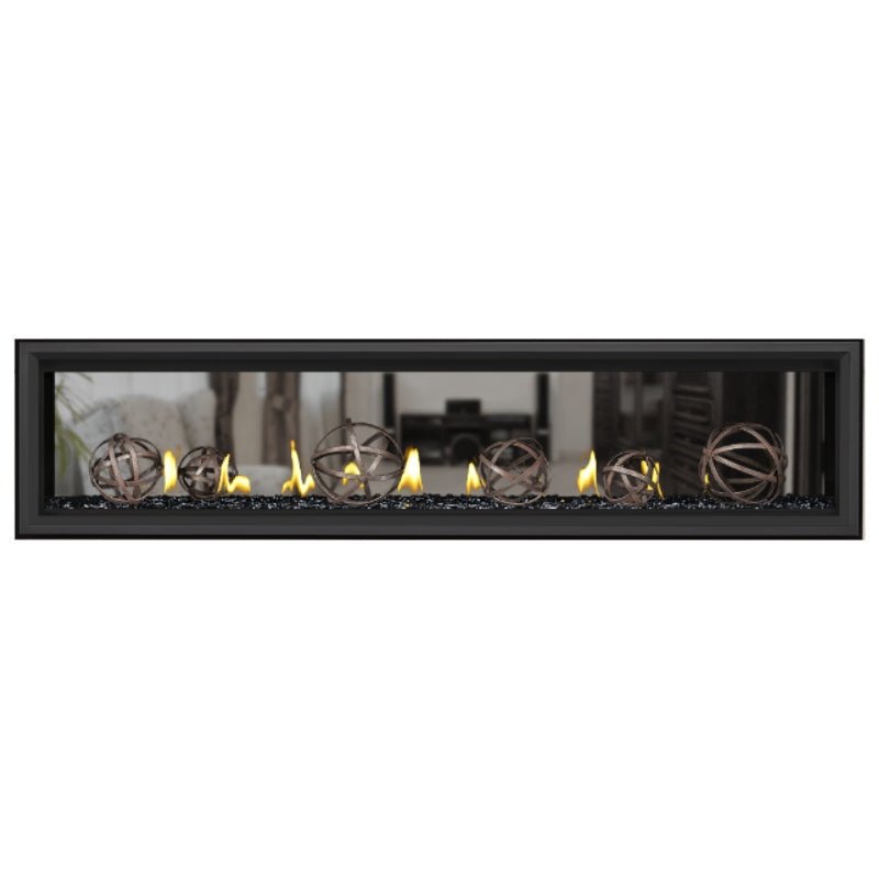 Napoleon Vector 74" See Thru Linear Direct Vent Gas Fireplace | LV74N2 - by Napoleon | Buy at Agent BBQ