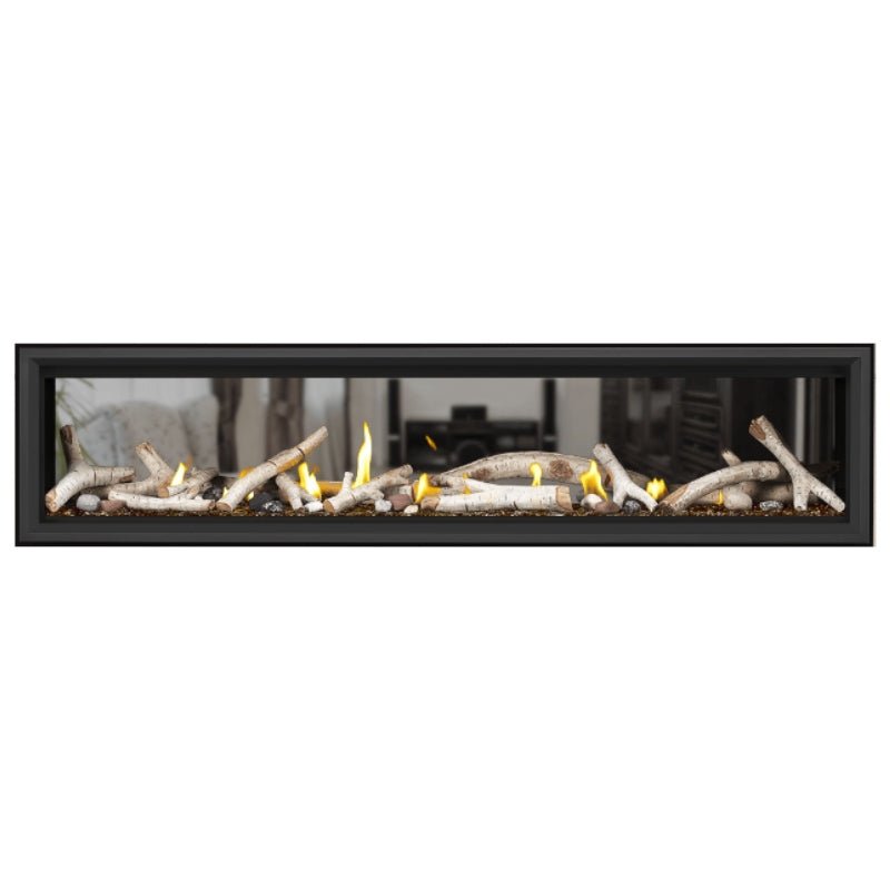 Napoleon Vector 74" See Thru Linear Direct Vent Gas Fireplace | LV74N2 - by Napoleon | Buy at Agent BBQ