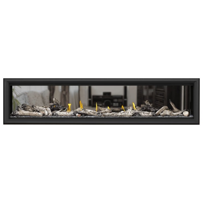 Napoleon Vector 74" See Thru Linear Direct Vent Gas Fireplace | LV74N2 - by Napoleon | Buy at Agent BBQ