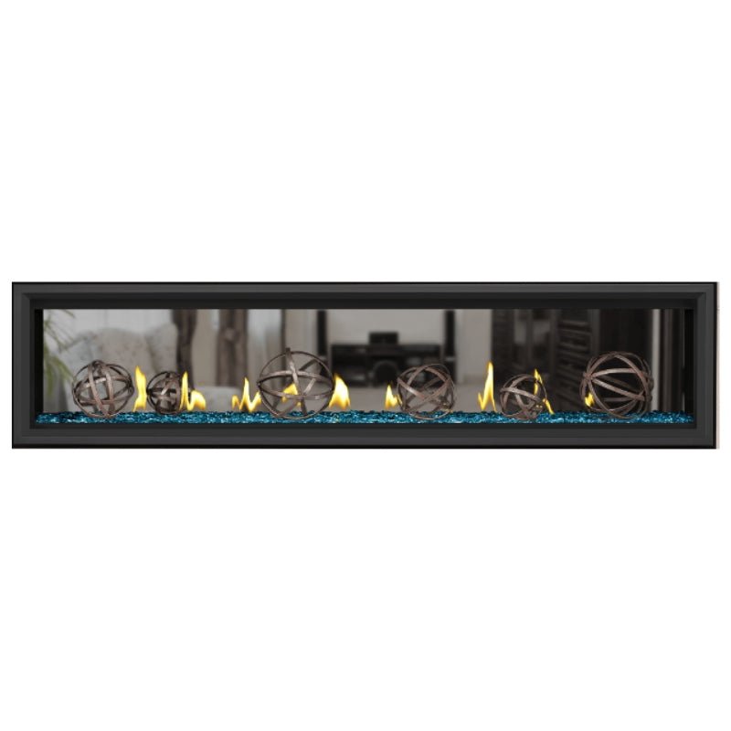 Napoleon Vector 74" See Thru Linear Direct Vent Gas Fireplace | LV74N2 - by Napoleon | Buy at Agent BBQ