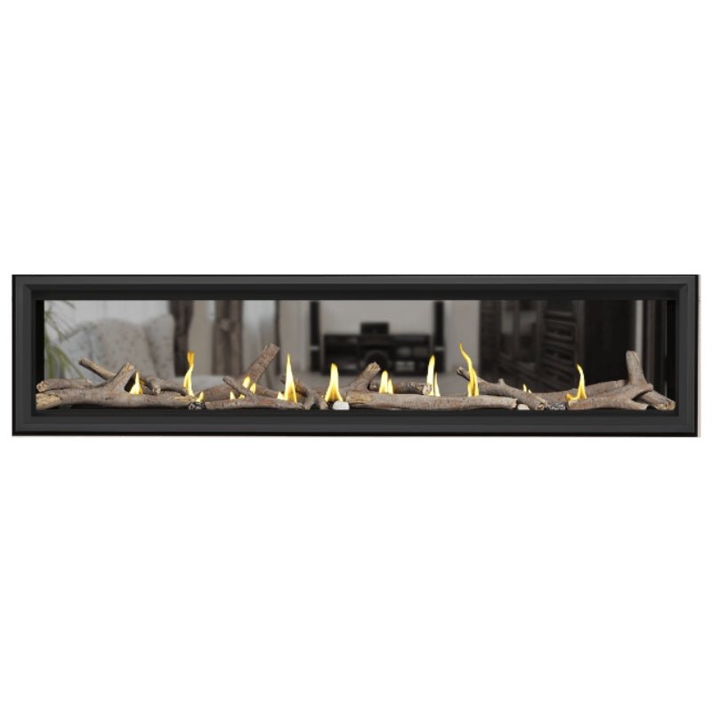 Napoleon Vector 74" See Thru Linear Direct Vent Gas Fireplace | LV74N2 - by Napoleon | Buy at Agent BBQ
