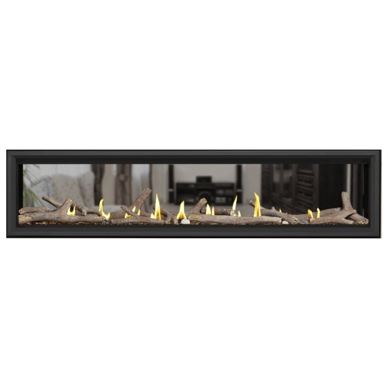 Napoleon Vector 74" See Thru Linear Direct Vent Gas Fireplace | LV74N2 - by Napoleon | Buy at Agent BBQ