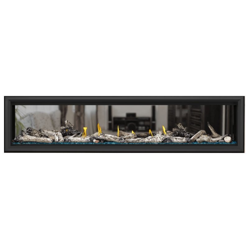 Napoleon Vector 74" See Thru Linear Direct Vent Gas Fireplace | LV74N2 - by Napoleon | Buy at Agent BBQ