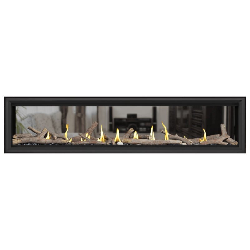 Napoleon Vector 74" See Thru Linear Direct Vent Gas Fireplace | LV74N2 - by Napoleon | Buy at Agent BBQ