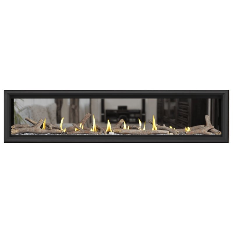 Napoleon Vector 74" See Thru Linear Direct Vent Gas Fireplace | LV74N2 - by Napoleon | Buy at Agent BBQ
