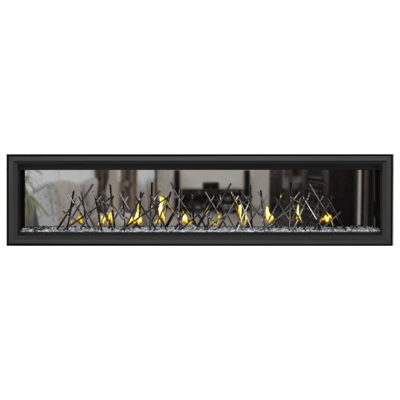 Napoleon Vector 74" See Thru Linear Direct Vent Gas Fireplace | LV74N2 - by Napoleon | Buy at Agent BBQ