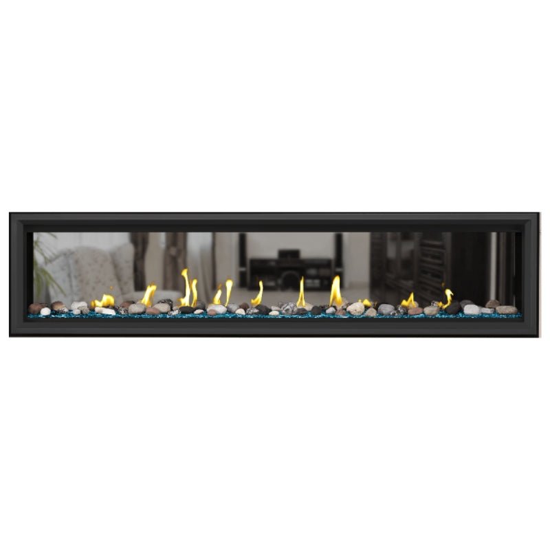 Napoleon Vector 74" See Thru Linear Direct Vent Gas Fireplace | LV74N2 - by Napoleon | Buy at Agent BBQ
