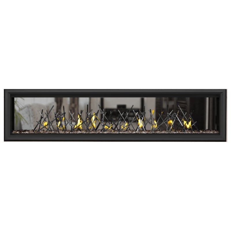 Napoleon Vector 74" See Thru Linear Direct Vent Gas Fireplace | LV74N2 - by Napoleon | Buy at Agent BBQ