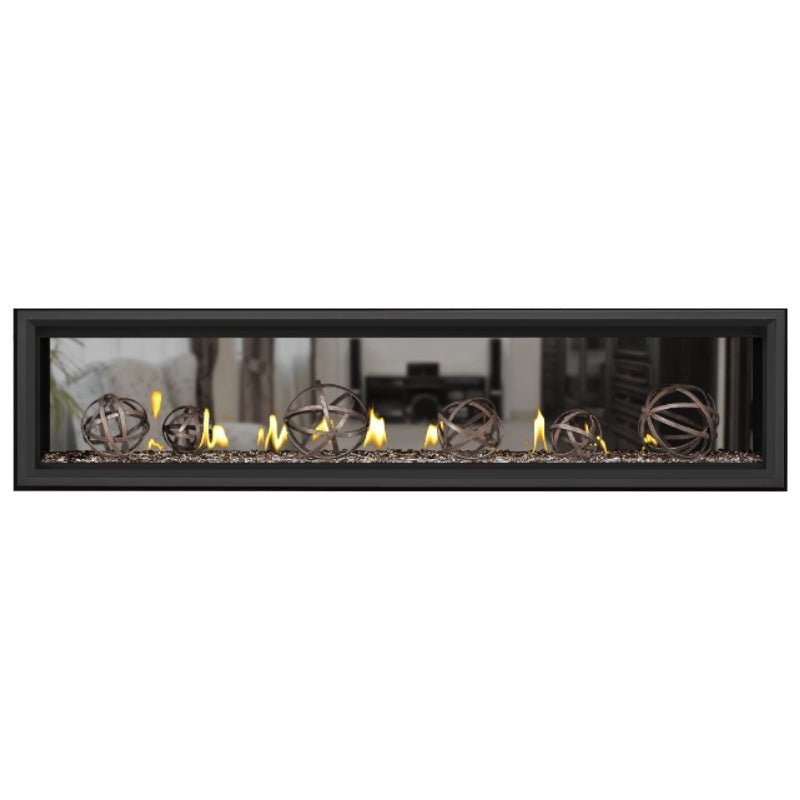 Napoleon Vector 74" See Thru Linear Direct Vent Gas Fireplace | LV74N2 - by Napoleon | Buy at Agent BBQ