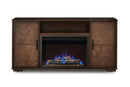 Napoleon Hayworth Media Console in Mahogany | Cineview 30'' Electric Firebox