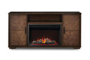 Napoleon Hayworth Media Console in Mahogany | Cineview 30'' Electric Firebox