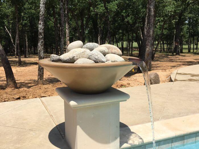 36" Cazo Fire and Water Bowl - OPT-36RFW