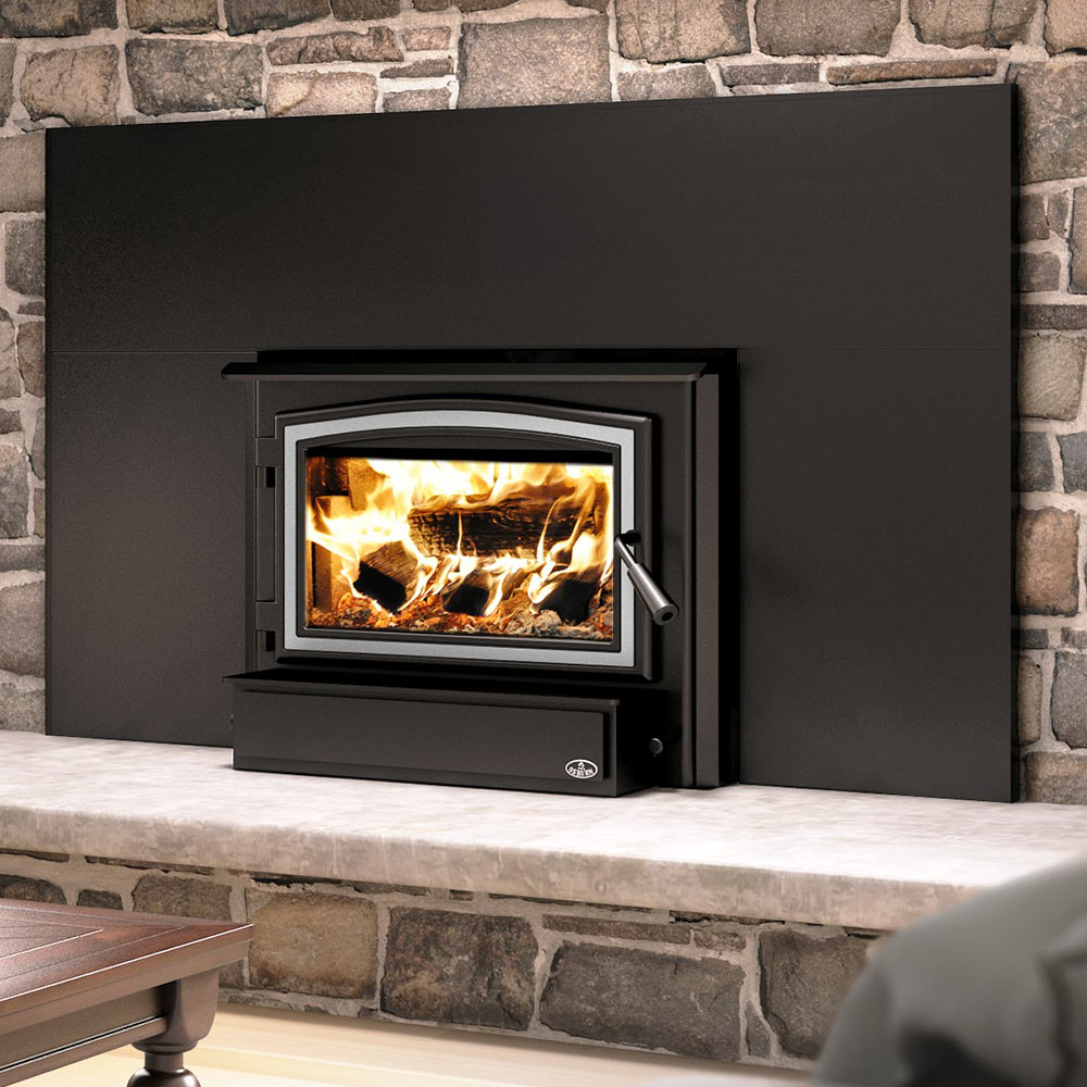 Osburn 1700 Wood Insert with Door and Faceplate - Hearth : Wood Fireplace by Osburn | Buy at Agent BBQ