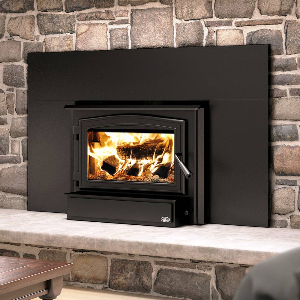 Osburn 1700 Wood Insert with Door and Faceplate - Hearth : Wood Fireplace by Osburn | Buy at Agent BBQ