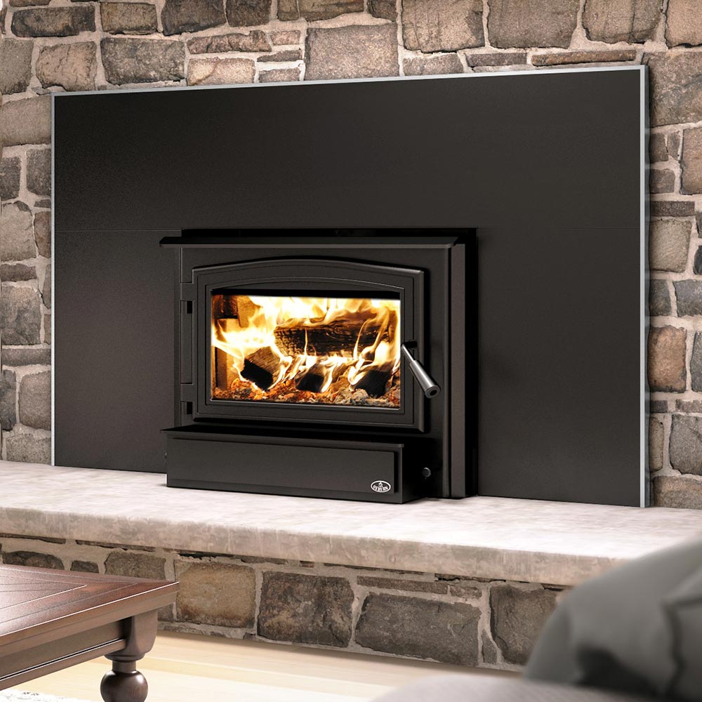 Osburn 1700 Wood Insert with Door and Faceplate - Hearth : Wood Fireplace by Osburn | Buy at Agent BBQ