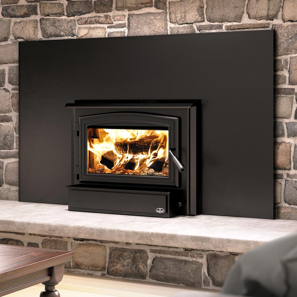 Osburn 1700 Wood Insert with Door and Faceplate - Hearth : Wood Fireplace by Osburn | Buy at Agent BBQ