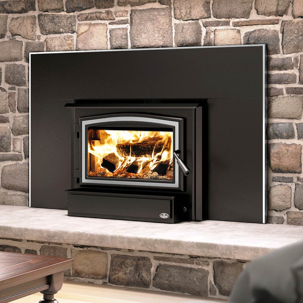 Osburn 1700 Wood Insert with Door and Faceplate - Hearth : Wood Fireplace by Osburn | Buy at Agent BBQ