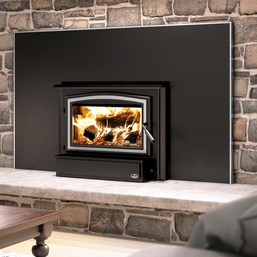 Osburn 1700 Wood Insert with Door and Faceplate - Hearth : Wood Fireplace by Osburn | Buy at Agent BBQ