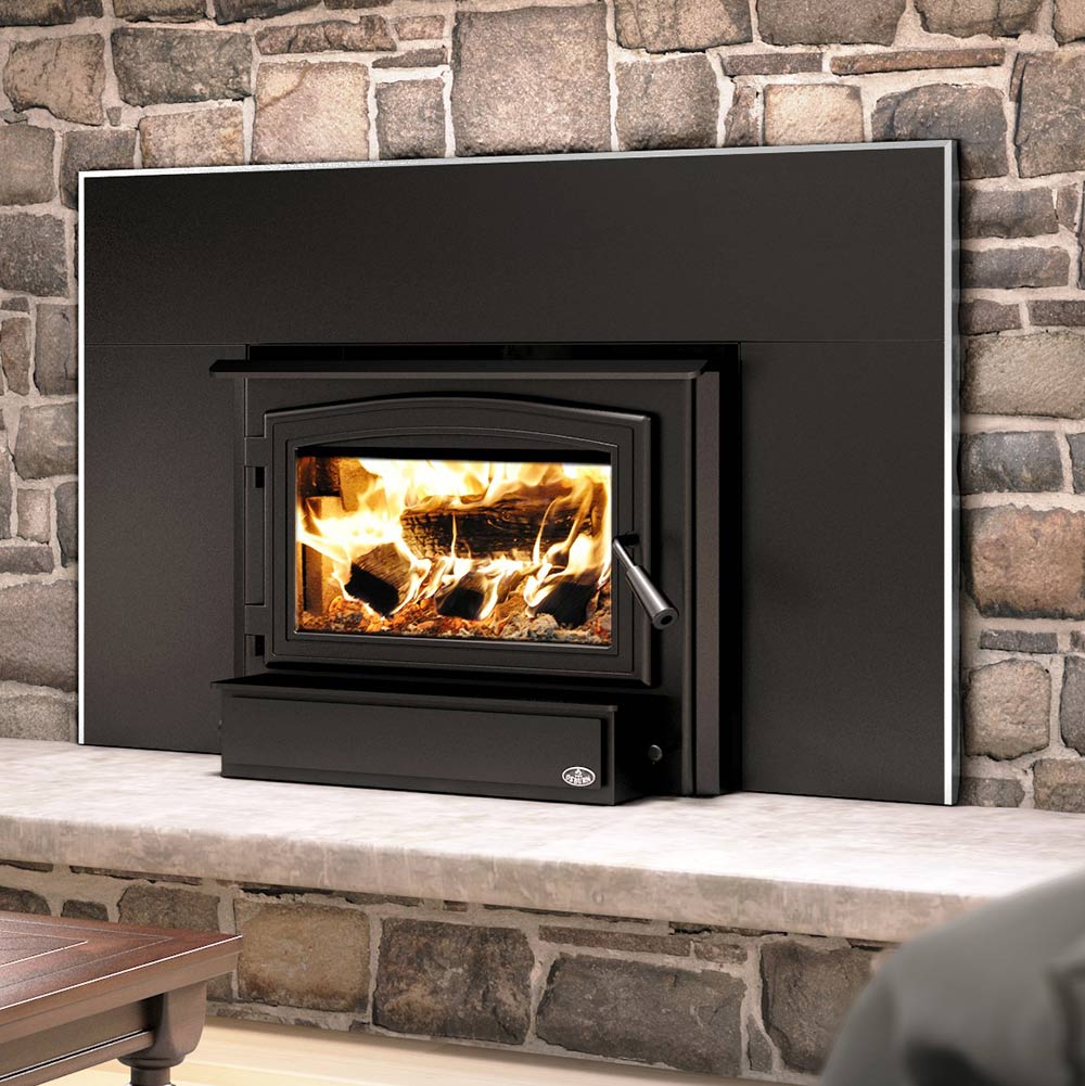 Osburn 1700 Wood Insert with Door and Faceplate - Hearth : Wood Fireplace by Osburn | Buy at Agent BBQ