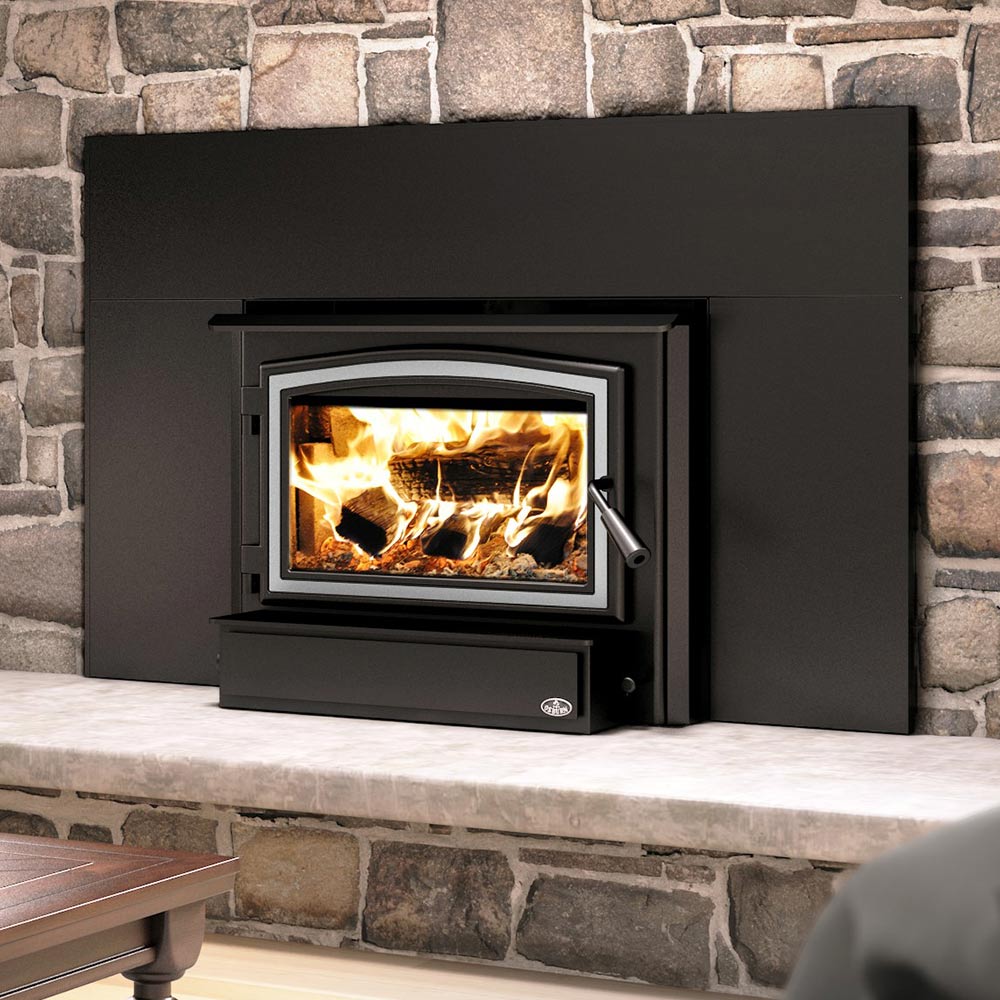 Osburn 1700 Wood Insert with Door and Faceplate - Hearth : Wood Fireplace by Osburn | Buy at Agent BBQ