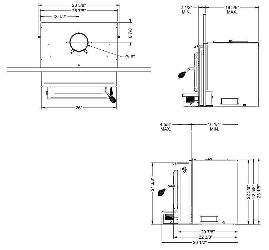 Osburn 2000 Wood Insert - Hearth : Wood Fireplace by Osburn | Buy at Agent BBQ