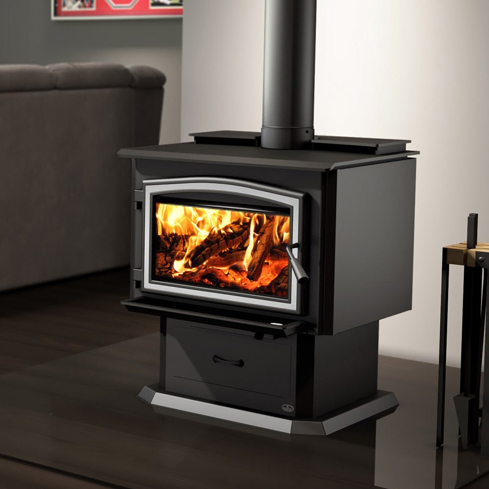 Osburn 3500 Wood Stove with Blower and Door - Hearth : Wood Fireplace by Osburn | Buy at Agent BBQ