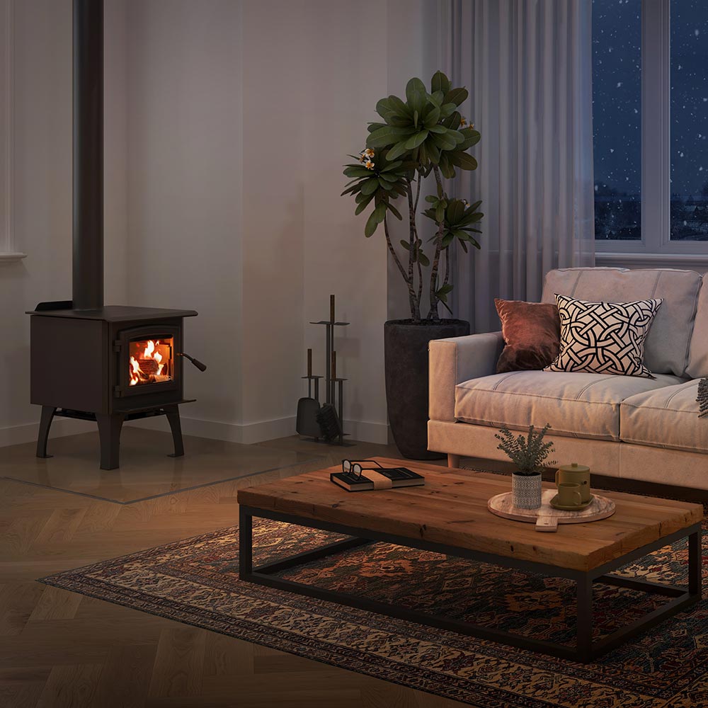Osburn 950 Wood Stove - Hearth : Wood Fireplace by Osburn | Buy at Agent BBQ