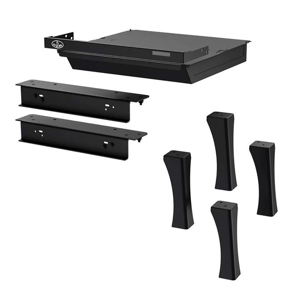 Osburn Black Cast Iron Straight Leg Kit with Ash Drawer for Osburn 2000 Wood Stove - Hearth : Accessory by Osburn | Buy at Agent BBQ