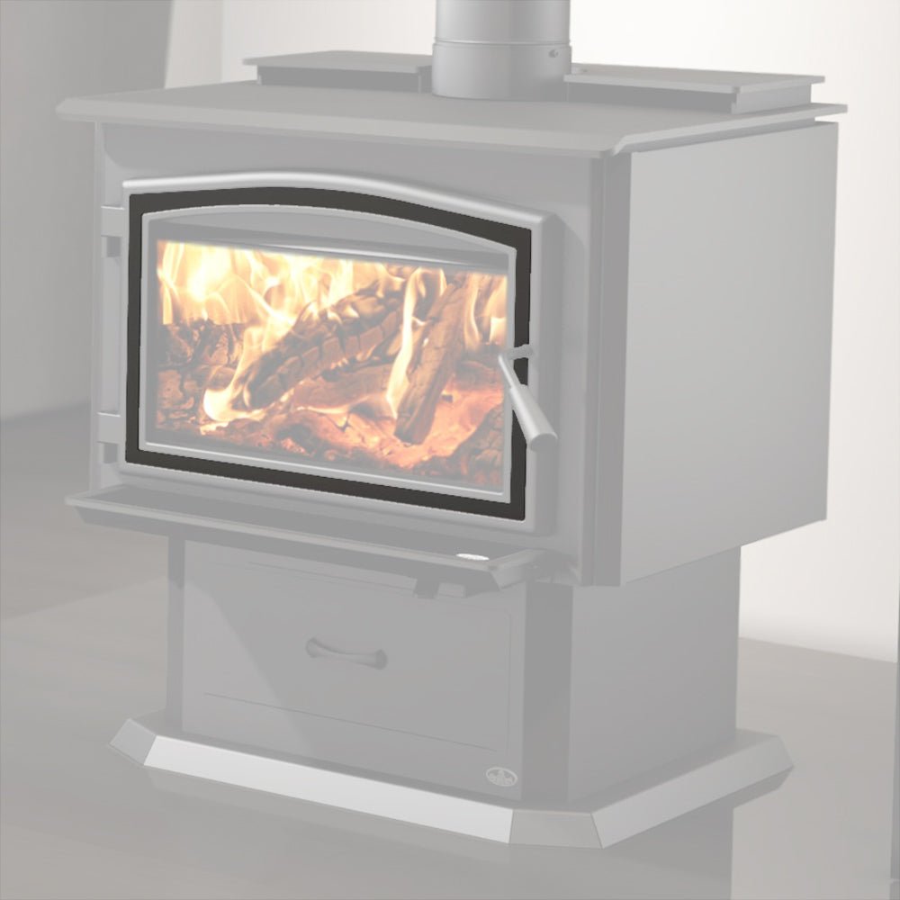 Osburn Black Door Overlay for Osburn 3500 Wood Stove & Wood Insert - Hearth : Accessory by Osburn | Buy at Agent BBQ