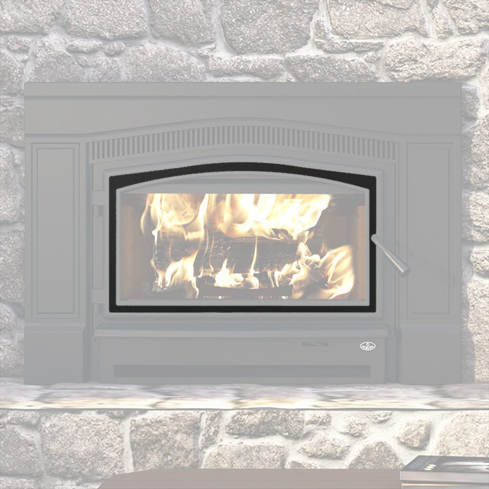 Osburn Black Door Overlay for Osburn Matrix 2700 Wood Insert - Hearth : Accessory by Osburn | Buy at Agent BBQ