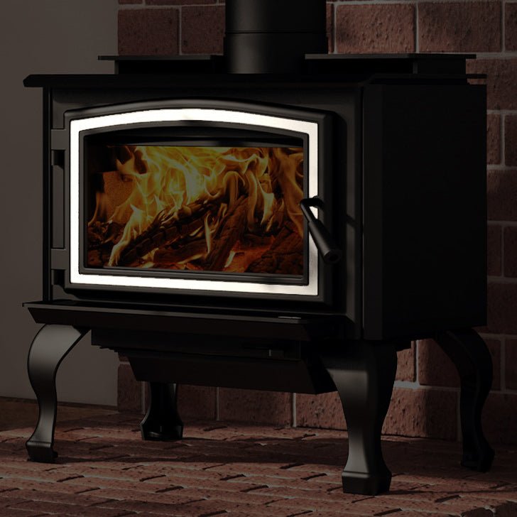 Osburn Brushed Nickel Door Overlay for Osburn 1700 Wood Stove & Wood Insert - Hearth : Accessory by Osburn | Buy at Agent BBQ