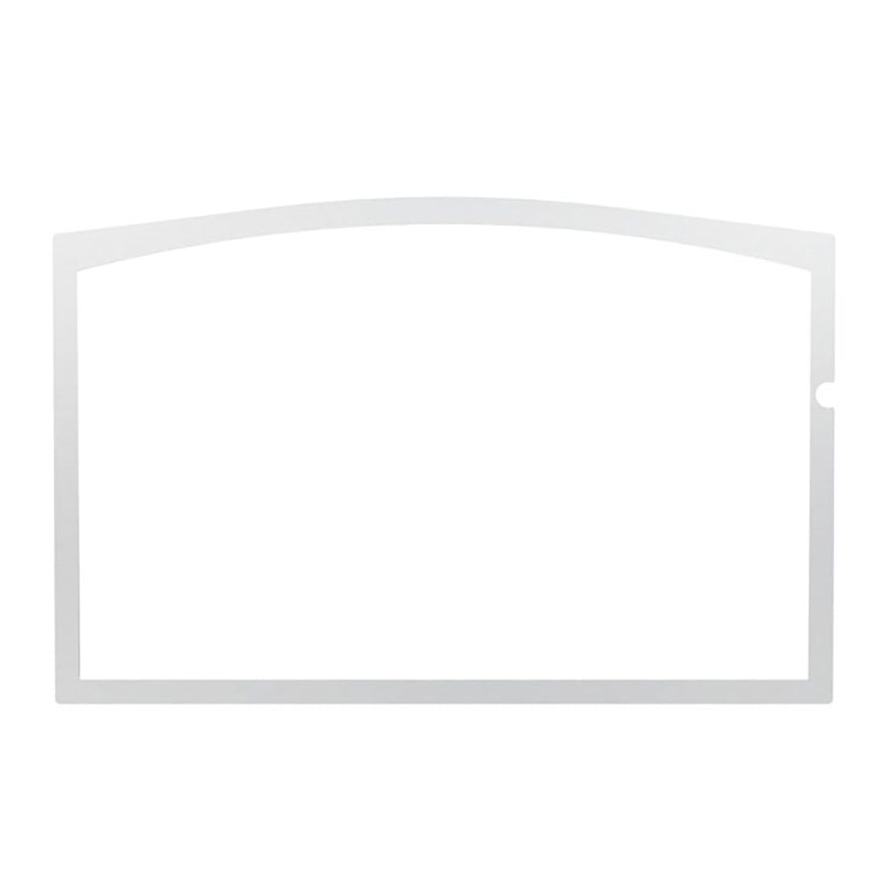 Osburn Brushed Nickel Door Overlay for Osburn 3500 Wood Stove & Wood Insert - Hearth : Accessory by Osburn | Buy at Agent BBQ