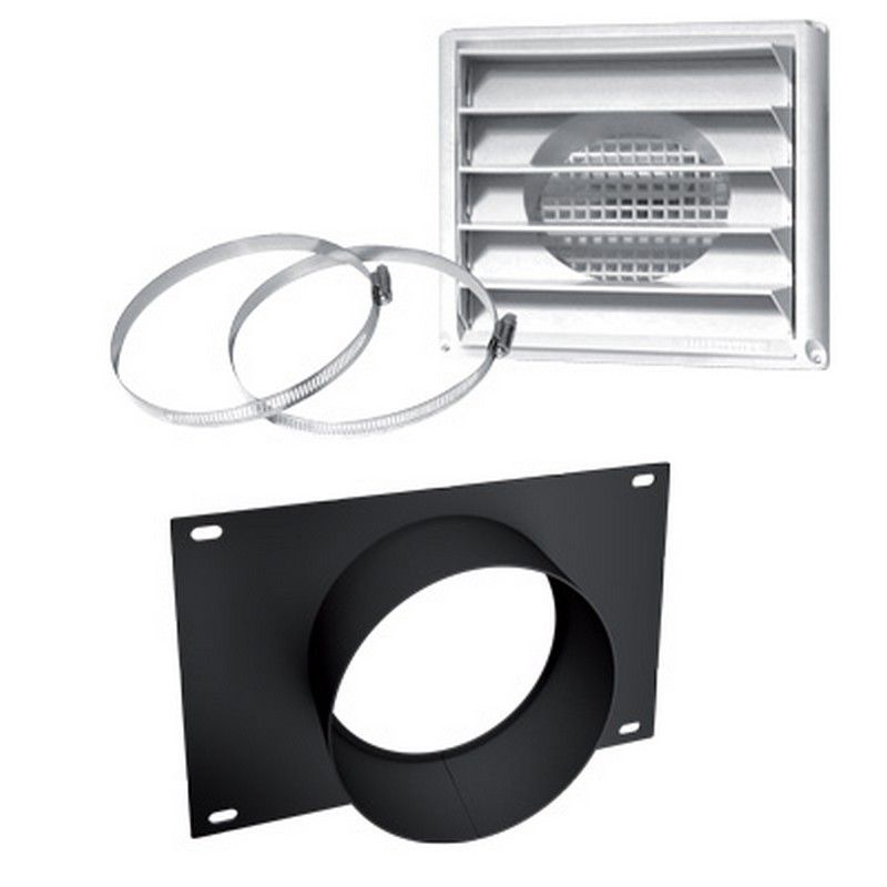 Osburn Fresh Air Intake Kit for Osburn 1700, 2000, 2300, 3300 & 3500 Wood Stove on Pedestal - Hearth : Component by Osburn | Buy at Agent BBQ