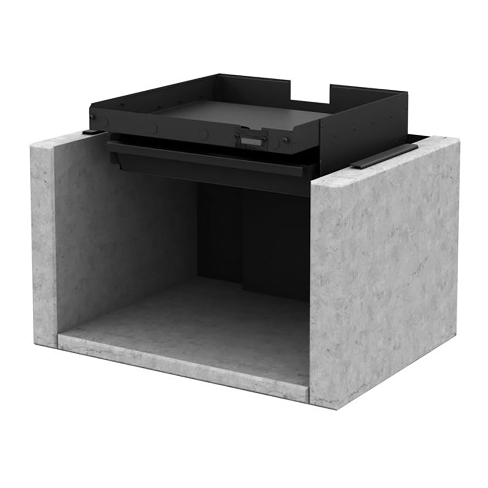 Osburn Soap Stone Base Kit with Log Storage for Osburn Inspire 2000 Wood Stove - Hearth : Accessory by Osburn | Buy at Agent BBQ