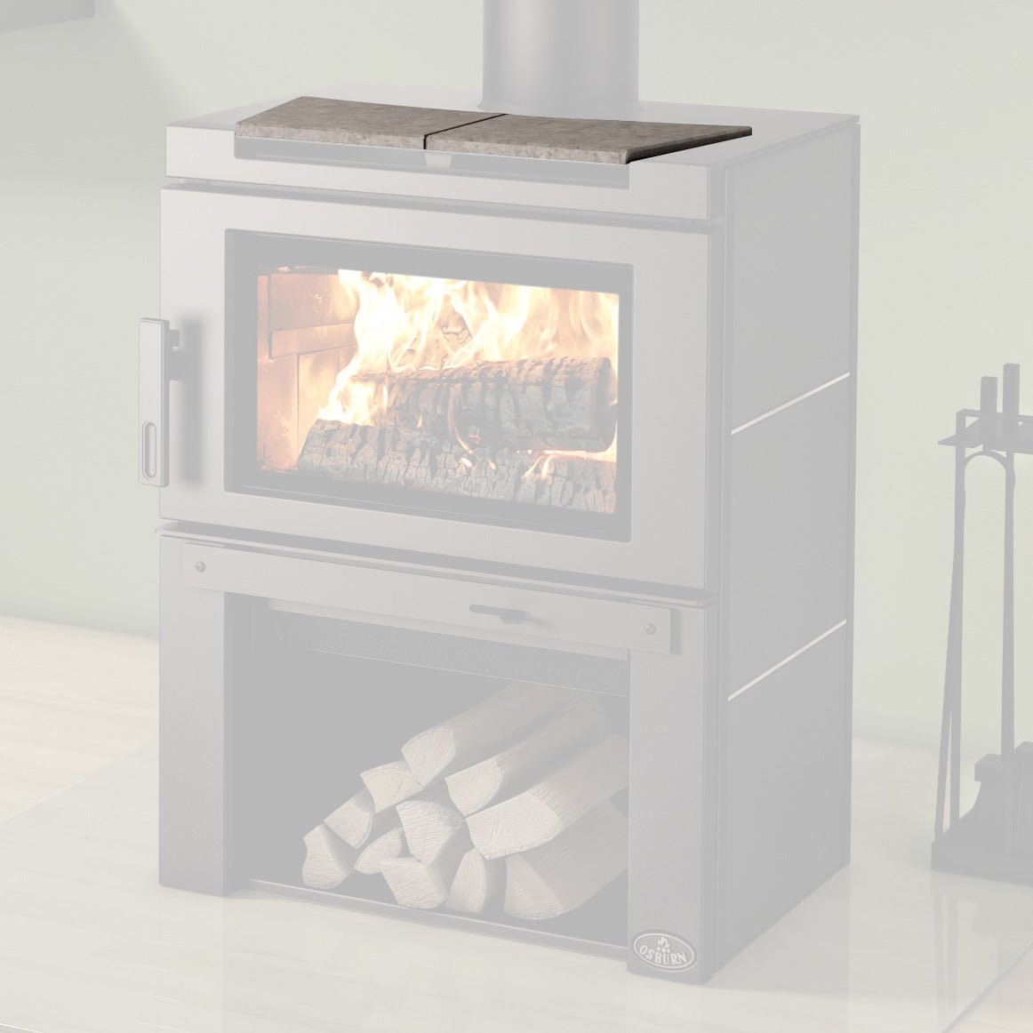 Osburn Soap Stone Top Panel Kit for Osburn Matrix Wood Stove - Hearth : Component by Osburn | Buy at Agent BBQ