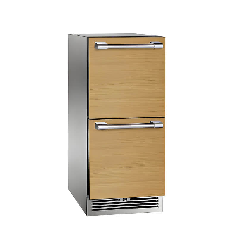 Perlick 15 - Inch Signature Series Stainless Steel Panel Ready Drawer Outdoor Refrigerator - HP15RO - 4 - 6 - by Perlick | Buy at Agent BBQ