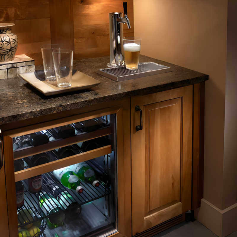 Perlick 15 - Inch Signature Series Stainless Steel Panel Ready Outdoor Beverage Dispenser - HP15TO - 4 - 2 - by Perlick | Buy at Agent BBQ