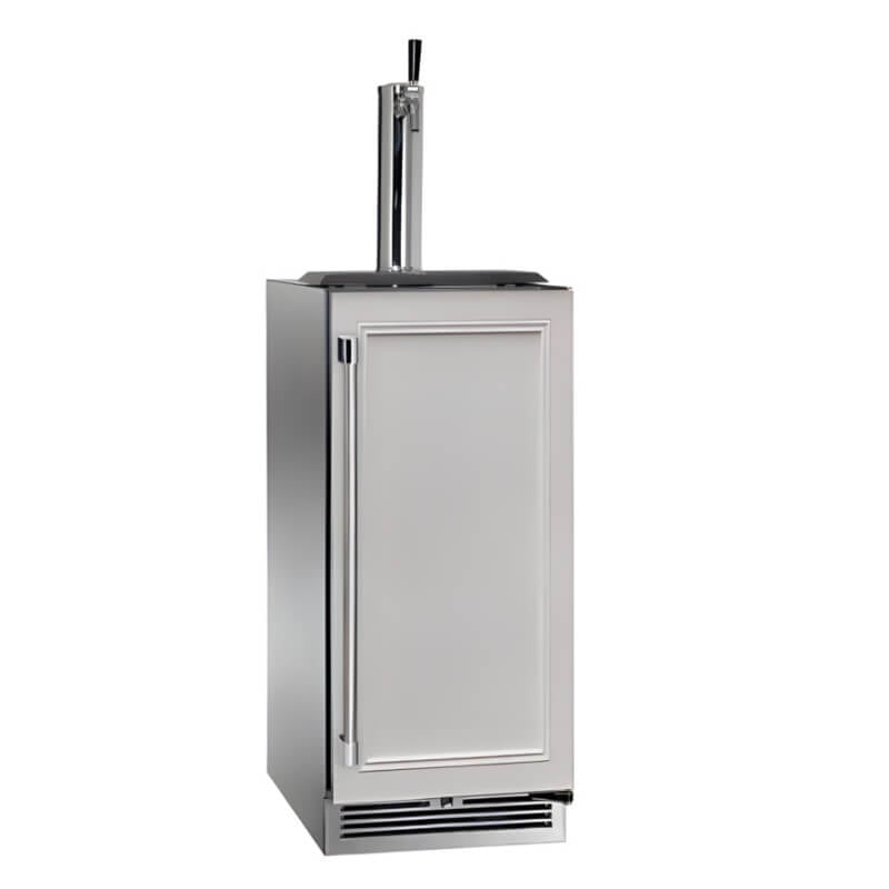 Perlick 15 - Inch Signature Series Stainless Steel Panel Ready Outdoor Beverage Dispenser with Lock - HP15TO - 4 - 2 - by Perlick | Buy at Agent BBQ
