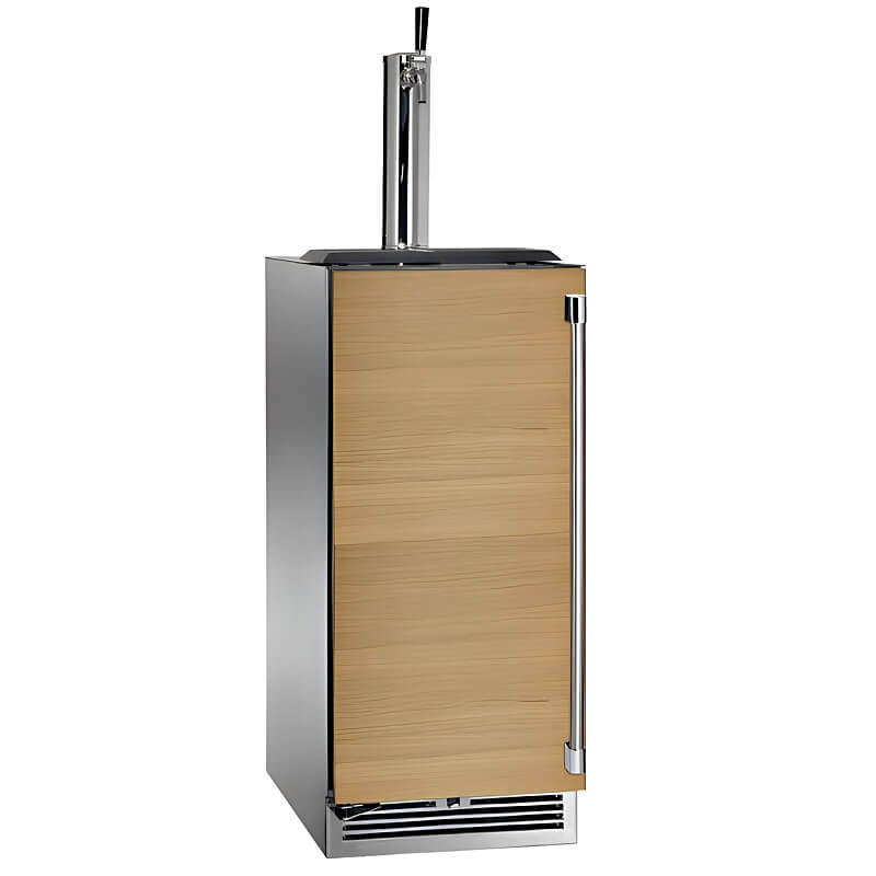 Perlick 15 - Inch Signature Series Stainless Steel Panel Ready Outdoor Beverage Dispenser with Lock - HP15TO - 4 - 2 - by Perlick | Buy at Agent BBQ