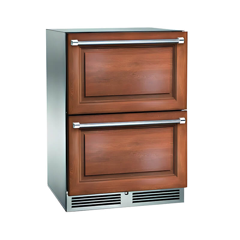 Perlick 24 - Inch 5.0 Cu. Ft. Signature Series Stainless Steel Panel Ready Drawer Outdoor Freezer - HP24FO - 4 - 6 - by Perlick | Buy at Agent BBQ