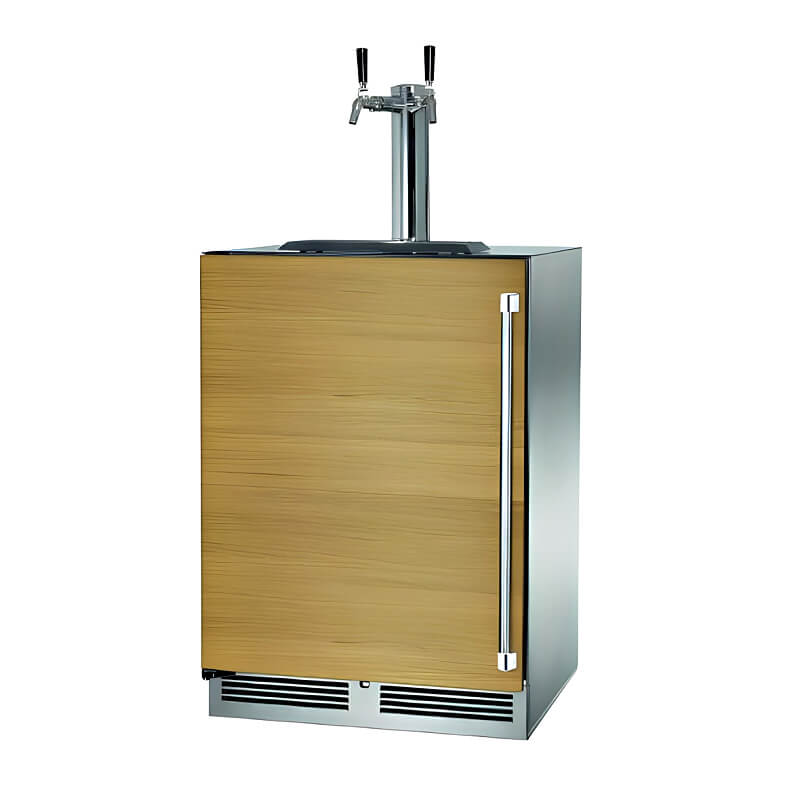 Perlick 24 - Inch C - Series Panel Ready Double Tap Outdoor Beverage Dispenser - HC24TO - 4 - 2 - by Perlick | Buy at Agent BBQ