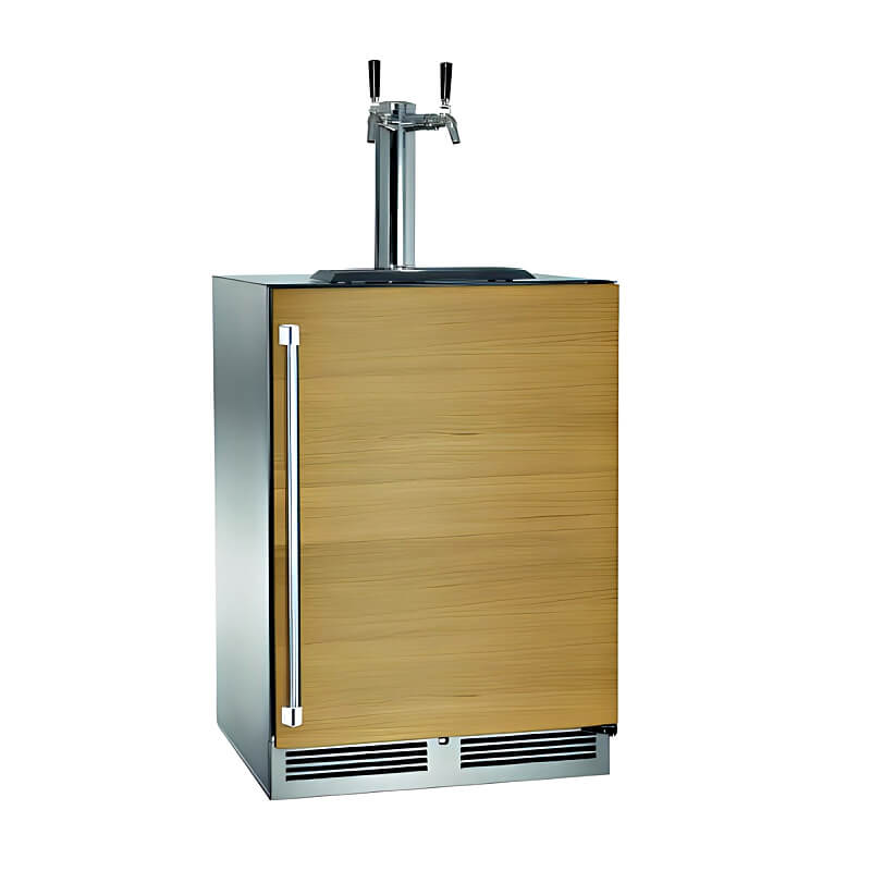 Perlick 24 - Inch C - Series Panel Ready Double Tap Outdoor Beverage Dispenser - HC24TO - 4 - 2 - by Perlick | Buy at Agent BBQ