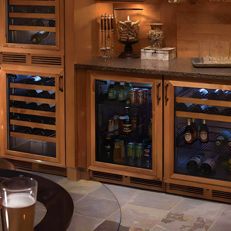 Perlick 24 - Inch Wood Wine Shelf Fronts - 67115 - 24 - by Perlick | Buy at Agent BBQ