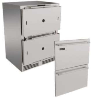 Perlick Premium Knurl Overlay, Solid, Drawer Set, No Lock 1056197 - by Perlick | Buy at Agent BBQ