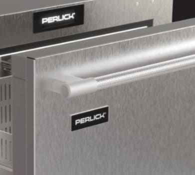 Perlick Premium Knurl Overlay, Solid, Drawer Set, No Lock 1056197 - by Perlick | Buy at Agent BBQ