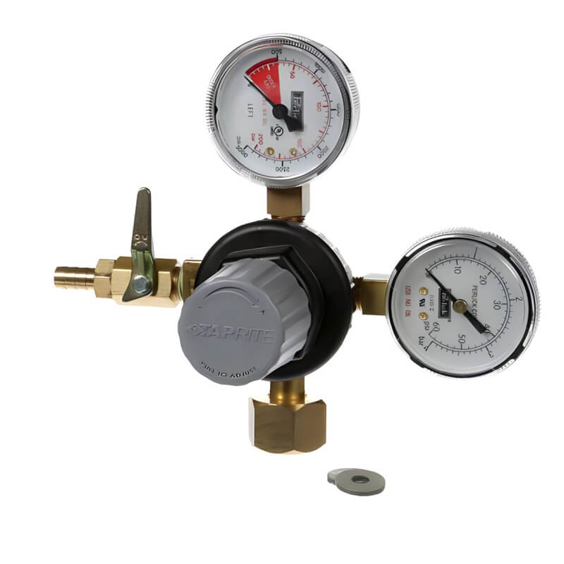Perlick Primary Regulator - Twin Gauge - 2928F - by Perlick | Buy at Agent BBQ